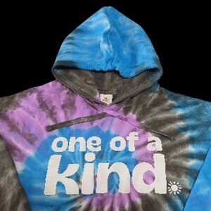 Sunshine Sisters One Of A Kind Purple Swirl Hoodie